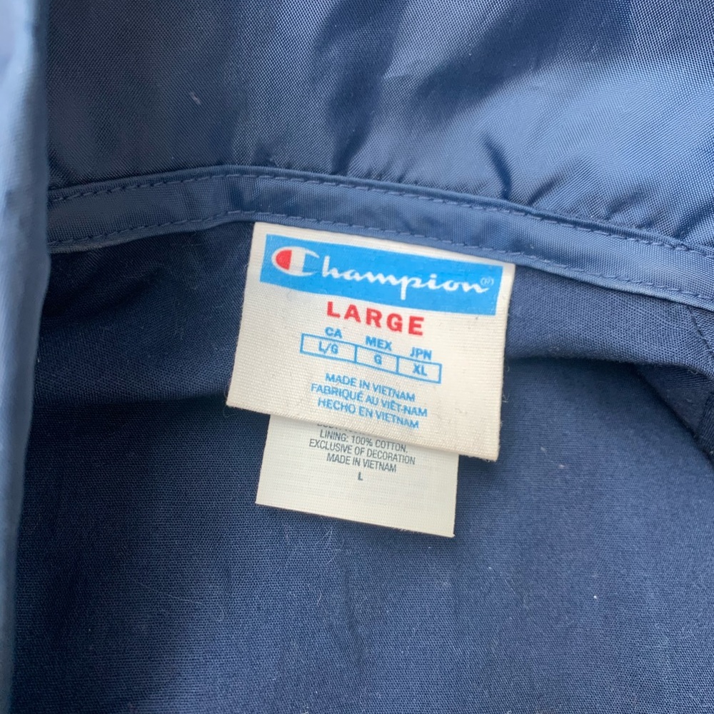 CHAMPION Pastels Navy Jacket, Small (Youth Large) - Picture 3 of 6